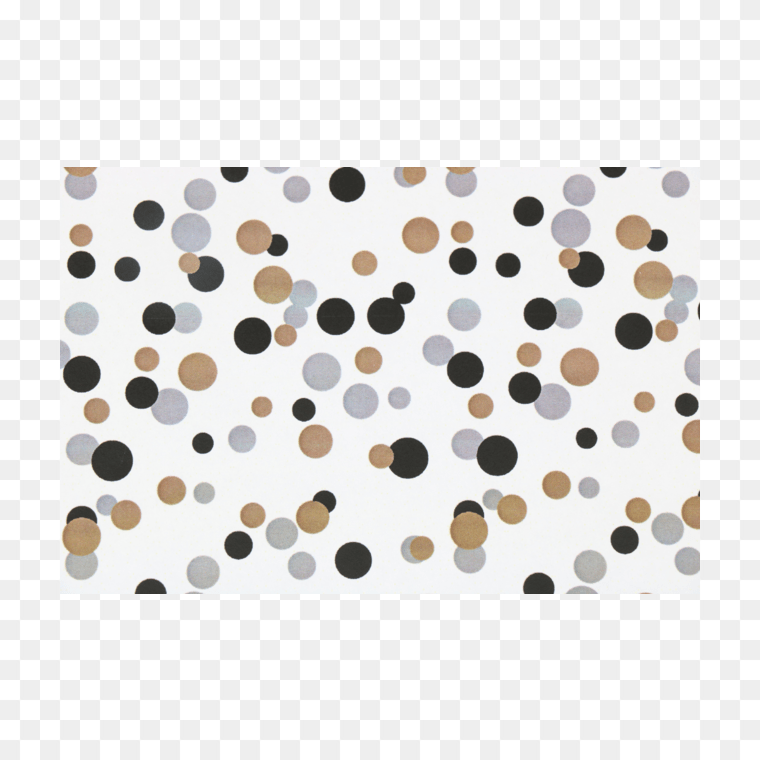Party Silver Gold Confetti Transparent Background