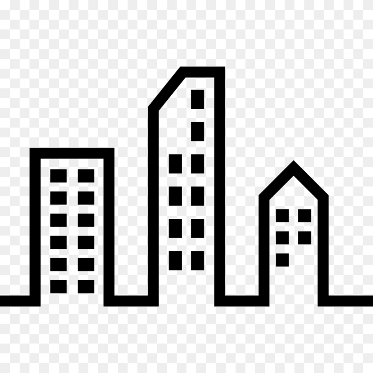City Building Icon Transparent Background Png Image