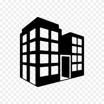 Commercial Building Clipart Icon Transparent Background