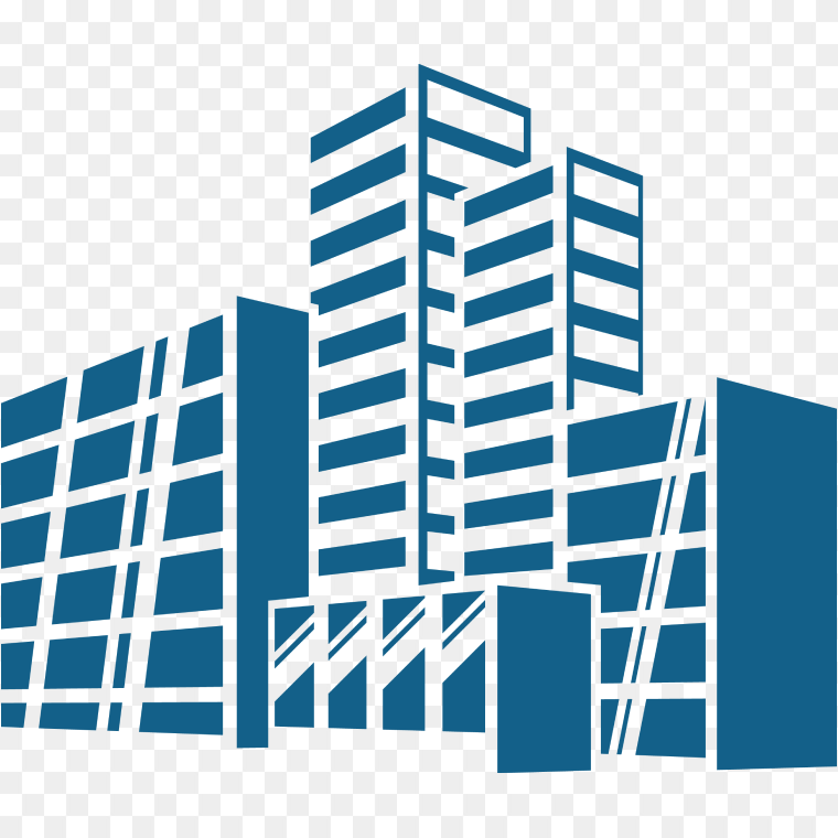 Commercial Building Icon Transparent Background