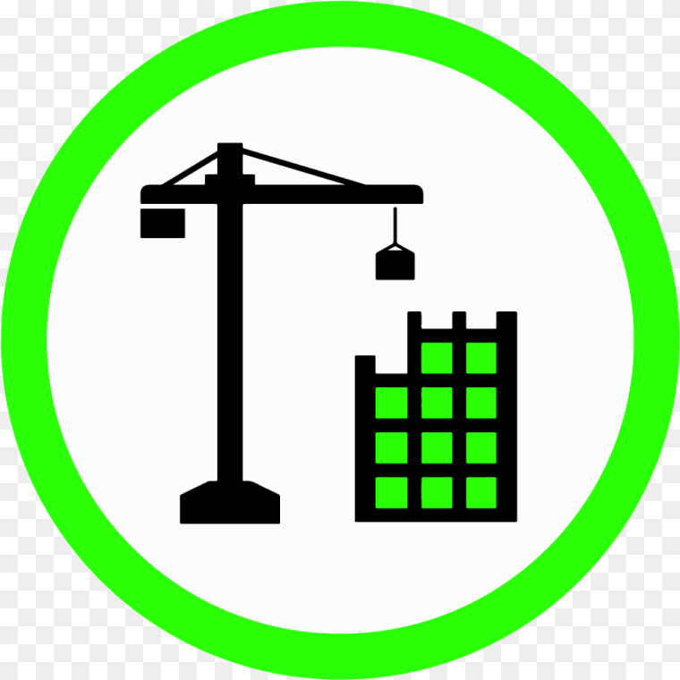 Construction Building Icon Transparent Background