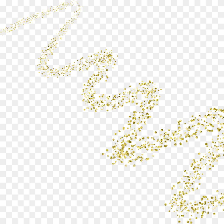 Gold Confetti Transparent Background png image