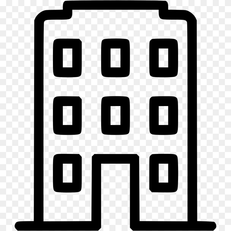 Office Building Icon Clipart Transparent Background Png