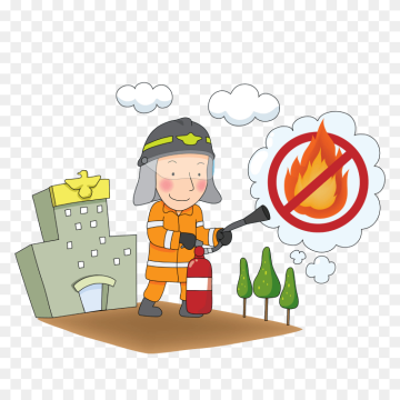 Conflagration Day of Firefighting PNG -Free Download,Conflagration Day of Firefighting, A fireman, building, toddler, fire Alarm png