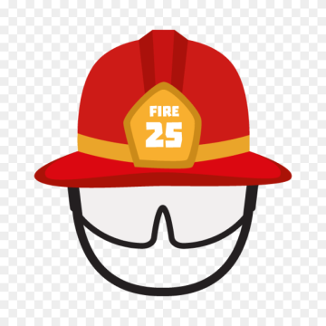 FIre FIghter Face Clipart Transparent Image-Free PNG Download,,Firefighter's helmet Hat, fireman, firefighter, people, logo png