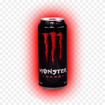 Fuel Your Energy Transparent Image of Red Monster Energy Drink