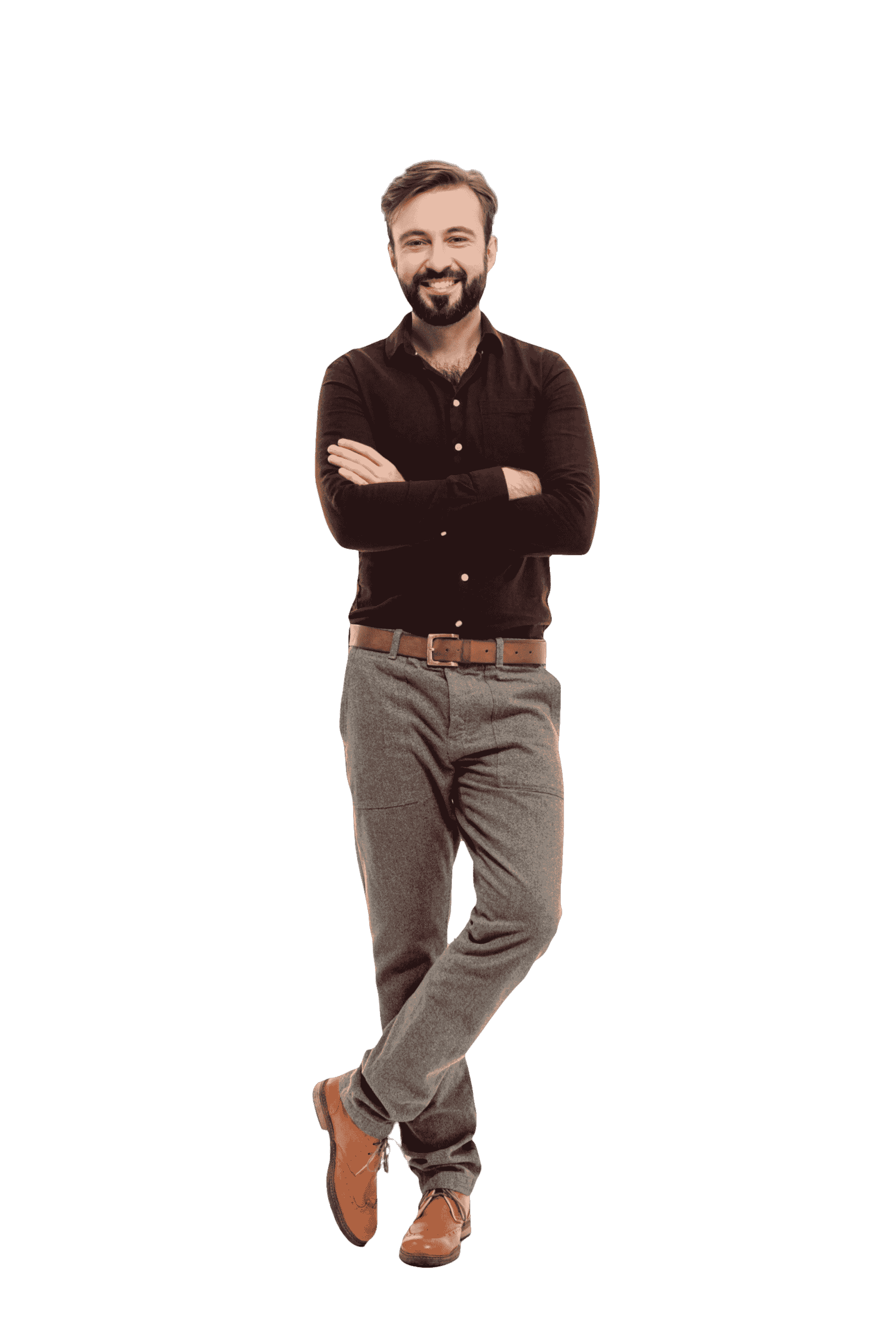 Relaxed Smiling Man Transparent Image Download,Full length portrait of a relaxed smiling man