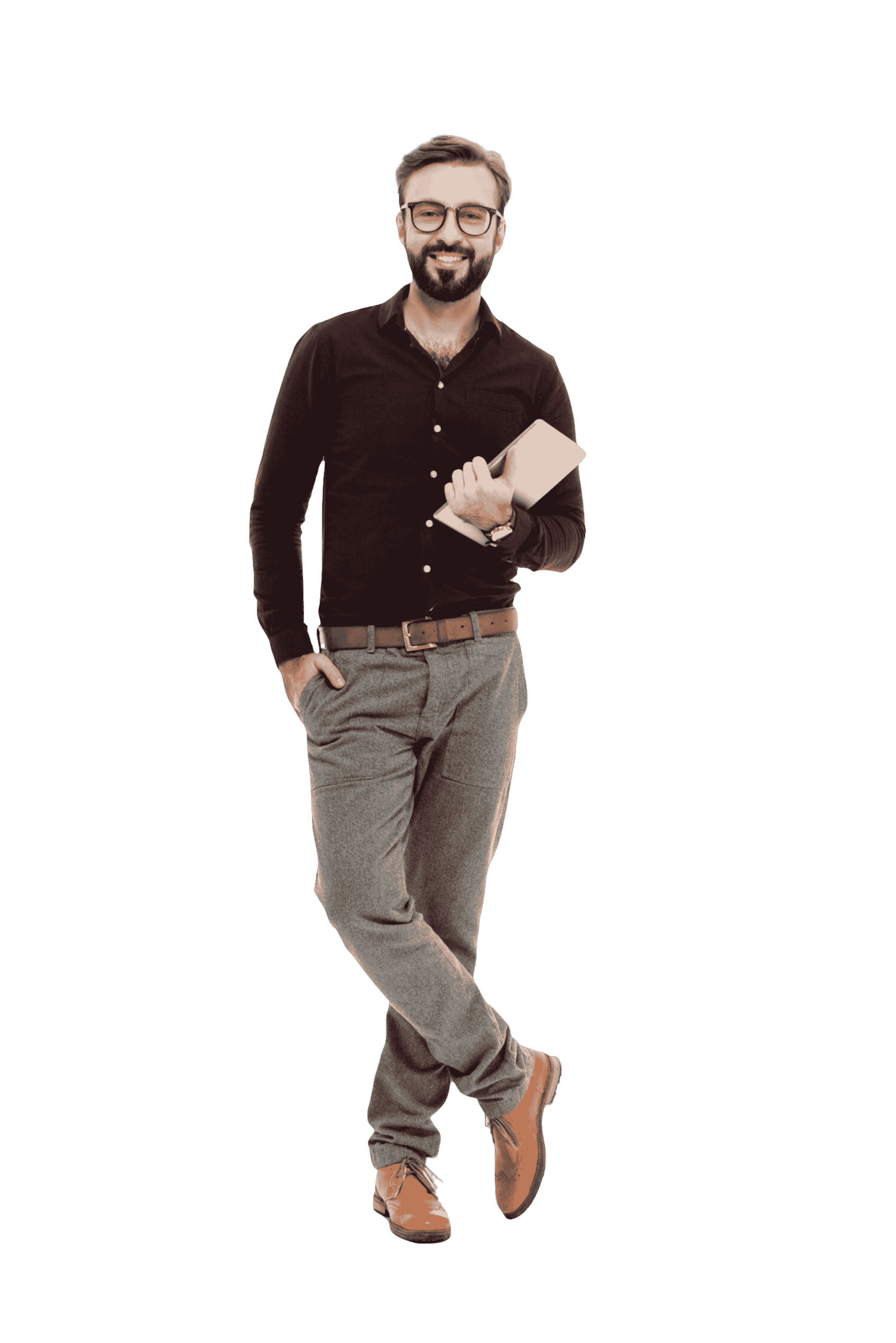 Happy Confident Man Full Length Transparent Image,Full length portrait of a happy confident man