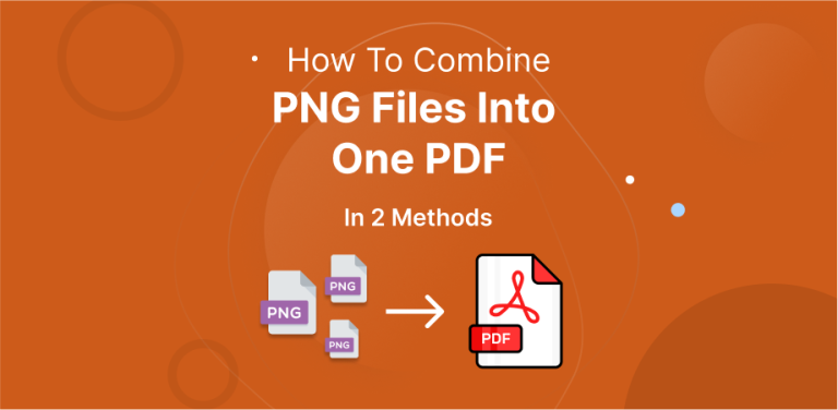 Converting PNG Files into PDF Files